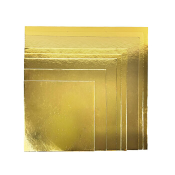 Cake Board Square (Gold)